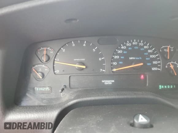 ✅ 2001 Dodge Durango • VIN: 1B4HS28Z21F570427 • Lot: 58657475. Wystawiony na Copart z przebiegiem 114 295 mil. Bezpłatny archiwum sprzedaży aukcyjnych z USA i szczegółowy raport historii pojazdu na DreamBid. Zdjęcie 9.