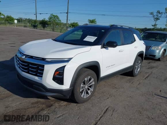 2025 Chevrolet Equinox FWD LT с VIN 3GNAXHEG9SL108876, выставлен на аукционе IAAI как лот 42160222 с пробегом 14 898 миль миль и . История ставок и продаж доступна на DreamBid. Изображение 2.