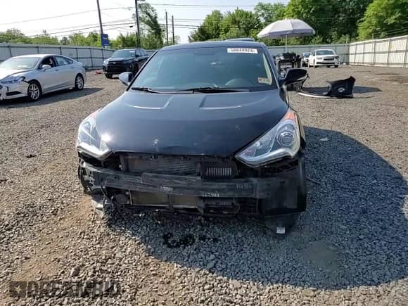 2015 Hyundai Veloster Turbo z VIN KMHTC6AE9FU238590, wystawiony jako Copart lot #58844924 z przebiegiem 85 863 mil mil oraz Szkoda całkowita • Salvage title. Historia ofert i sprzedaży dostępna na DreamBid. Obrazek 10.
