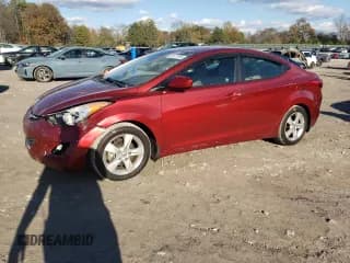 ✅ 2013 Hyundai Elantra GLS • VIN: 5NPDH4AE7DH340220 • Lot: 90479195. Listed on Copart with 201,358 mi. Free auction sales archive from the USA and detailed vehicle history report at DreamBid. Image 1.