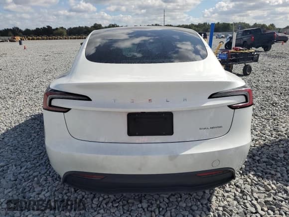 ✅ 2024 Tesla Model 3 Long Range • VIN: 5YJ3E1EB8RF809968 • Lot: 92252855. Listed on Copart with Not provided. Free auction sales archive from the USA and detailed vehicle history report at DreamBid. Image 6.