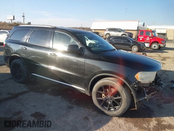 ✅ 2013 Dodge Durango SXT • VIN: 1C4RDHAG2DC684110 • Lot: 43690898. Listed on IAAI with 233,279 mi. Free auction sales archive from the USA and detailed vehicle history report at DreamBid. Image 1.