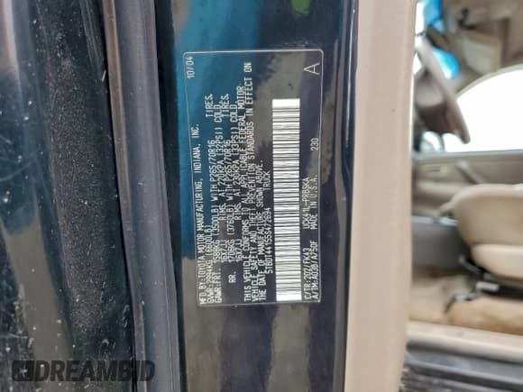 ✅ 2005 Toyota Tundra SR5 • VIN: 5TBDT44155S472694 • Lot: 94517985. Wystawiony na Copart z przebiegiem 330 689 mil. Bezpłatny archiwum sprzedaży aukcyjnych z USA i szczegółowy raport historii pojazdu na DreamBid. Zdjęcie 12.