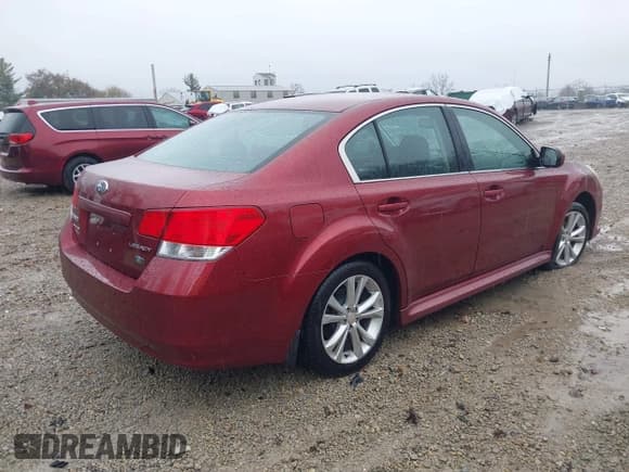 ✅ 2013 Subaru Legacy Premium • VIN: 4S3BMCG60D3013439 • Lot: 43727134. Listed on IAAI with 173,007 mi. Free auction sales archive from the USA and detailed vehicle history report at DreamBid. Image 4.