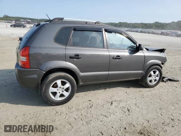 2008 Hyundai Tucson GLS z VIN KM8JM12B18U735678, wystawiony jako Copart lot #70965384 z przebiegiem 182 834 mil mil oraz Szkoda całkowita • Salvage title. Historia ofert i sprzedaży dostępna na DreamBid. Obrazek 3.