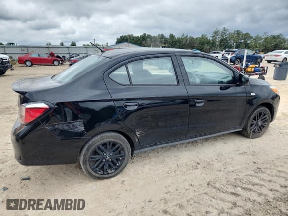 ✅ 2023 Mitsubishi Mirage ES • VIN: ML32FUFJ4PHF05488 • Лот: 80313765. Опубликован ранее на Copart с пробегом 59 576 миль. Бесплатный доступ к архиву аукционных продаж из США и подробный отчёт об истории автомобиля на DreamBid. Изображение 3.