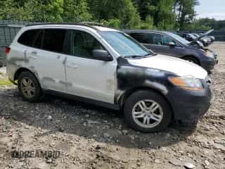 2011 Hyundai Santa Fe GLS with VIN 5XYZGDABXBG030310, listed as a Copart auction lot 63600424 with 218,024 mi miles and Salvage title. Bid and sale history available at DreamBid. Image 4.