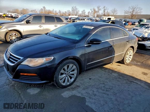 ✅ 2012 Volkswagen CC Sport • VIN: WVWMN7AN7CE511539 • Lot: 95502335. Listed on Copart with 116,850 mi. Free auction sales archive from the USA and detailed vehicle history report at DreamBid. Image 1.