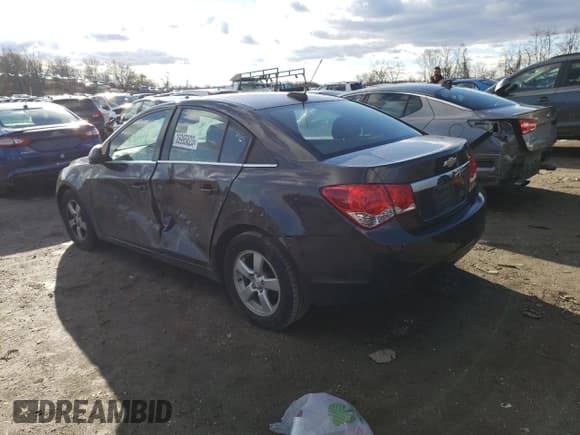 ✅ 2016 Chevrolet Cruze LT • VIN: 1G1PE5SB3G7183206 • Лот: 36995823. Опубликован ранее на Copart с пробегом 149 006 миль. Бесплатный доступ к архиву аукционных продаж из США и подробный отчёт об истории автомобиля на DreamBid. Изображение 2.