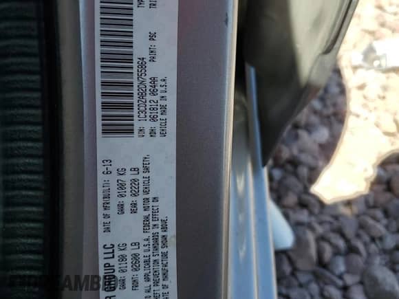 2013 Dodge Avenger SE с VIN 1C3CDZAB2DN755864, выставлен на аукционе Copart как лот 70426094 с пробегом 224 072 миль миль и Списание • Salvage title. История ставок и продаж доступна на DreamBid. Изображение 12.