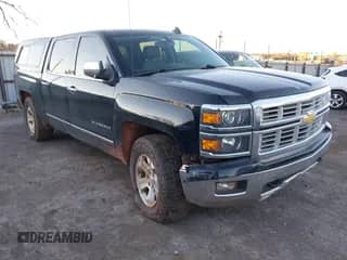 2015 Chevrolet Silverado 1500 LTZ z VIN 3GCUKSEC2FG291714, wystawiony jako IAAI lot #41240086 z przebiegiem 169 395 mil mil oraz . Historia ofert i sprzedaży dostępna na DreamBid. Obrazek 1.