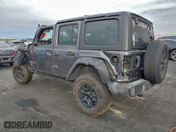 ✅ 2019 Jeep Wrangler Unlimited Sport S • VIN: 1C4HJXDG3KW529443 • Lot: 95755125. Listed on Copart with Not provided. Free auction sales archive from the USA and detailed vehicle history report at DreamBid. Image 2.