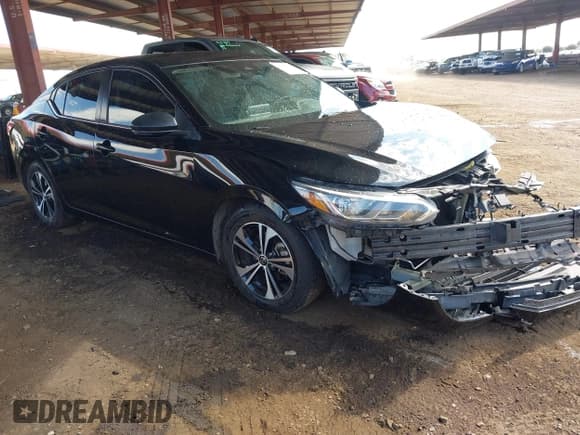 ✅ 2021 Nissan Sentra SV • VIN: 3N1AB8CV0MY254794 • Lot: 43316733. Listed on IAAI with 84,842 mi. Free auction sales archive from the USA and detailed vehicle history report at DreamBid. Image 1.