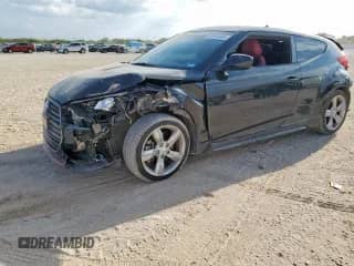 2015 Hyundai Veloster Turbo R-Spec с VIN KMHTC6AEXFU236430, выставлен на аукционе Copart как лот 81518105 с пробегом 53 779 миль миль и Списание • Salvage title. История ставок и продаж доступна на DreamBid. Изображение 1.