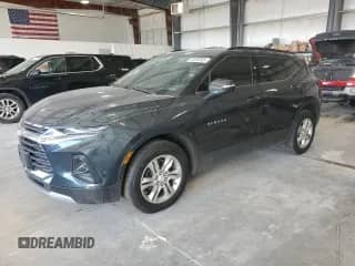 2019 Chevrolet Blazer with VIN 3GNKBCRS0KS683507, listed as a Copart auction lot 69089045 with 66,657 mi miles and Salvage title. Bid and sale history available at DreamBid. Image 1.