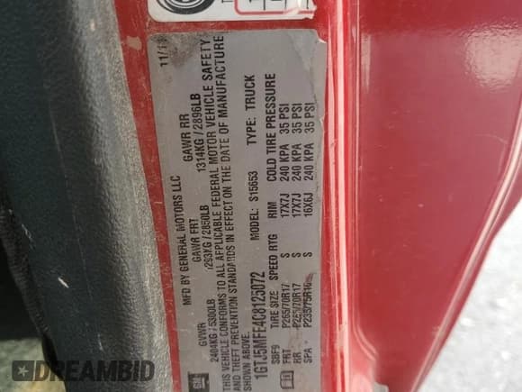 ✅ 2012 GMC Canyon SLE1 • VIN: 1GTJ5MFE4C8125072 • Lot: 66661685. Wystawiony na Copart z przebiegiem 198 551 mil. Bezpłatny archiwum sprzedaży aukcyjnych z USA i szczegółowy raport historii pojazdu na DreamBid. Zdjęcie 13.