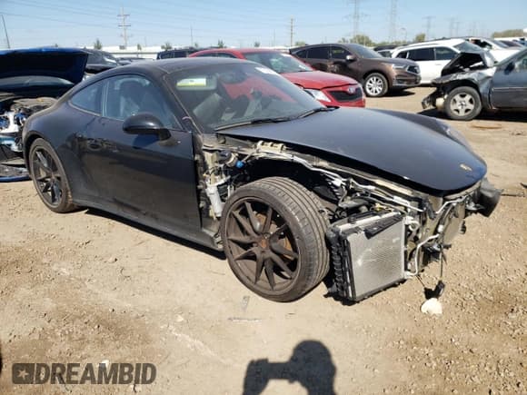 ✅ 2015 Porsche 911 Carrera • VIN: WP0AA2A98FS106543 • Lot: 73144614. Listed on Copart with 16,987 mi. Free auction sales archive from the USA and detailed vehicle history report at DreamBid. Image 4.