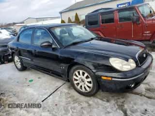 2003 Hyundai Sonata GLS with VIN KMHWF35H23A769490, listed as a Copart auction lot 87935395 with 230,086 mi miles and Non repairable. Bid and sale history available at DreamBid. Image 4.