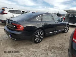 ✅ 2024 Volvo S90 Recharge Plug-In Hybrid Ultimate • VIN: LVYH60AF2RP409571 • Lot: 73654134. Listed on Copart with Not provided. Free auction sales archive from the USA and detailed vehicle history report at DreamBid. Image 3.