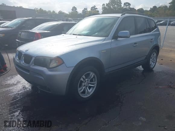 ✅ 2006 BMW X3 3.0i • VIN: WBXPA934X6WG89653 • Lot: 43409188. Listed on IAAI with 209,143 mi. Free auction sales archive from the USA and detailed vehicle history report at DreamBid. Image 2.