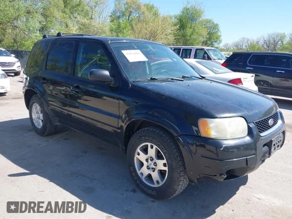 ✅ 2003 Ford Escape Limited • VIN: 1FMCU94103KB90251 • Lot: 42034006. Listed on IAAI with 225,566 mi. Free auction sales archive from the USA and detailed vehicle history report at DreamBid. Image 1.