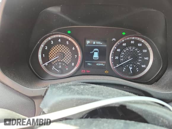 2020 Hyundai Veloster Premium с VIN KMHTG6AF3LU026874, выставлен на аукционе Copart как лот 70461165 с пробегом 40 844 миль миль и Списание • Salvage title. История ставок и продаж доступна на DreamBid. Изображение 9.