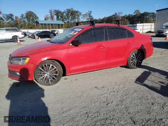 ✅ 2016 Volkswagen Jetta Sport • VIN: 3VWD17AJ3GM336731 • Lot: 87431495. Listed on Copart with 187,469 mi. Free auction sales archive from the USA and detailed vehicle history report at DreamBid. Image 1.