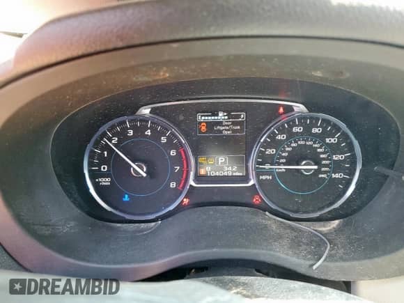 2017 Subaru Forester Limited with VIN JF2SJAJCXHH515686, listed as a Copart auction lot 67327815 with 104,049 mi miles and Salvage title. Bid and sale history available at DreamBid. Image 9.