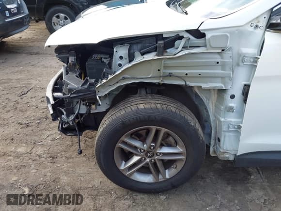 ✅ 2017 Hyundai Santa Fe 2.4L • VIN: 5NMZUDLB1HH002299 • Lot: 43256960. Listed on IAAI with 95,485 mi. Free auction sales archive from the USA and detailed vehicle history report at DreamBid. Image 18.