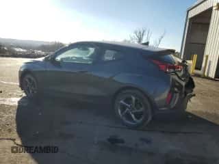 2020 Hyundai Veloster 2.0 z VIN KMHTG6AF2LU031614, wystawiony jako Copart lot #80668044 z przebiegiem 48 889 mil mil oraz Szkoda całkowita • Salvage title. Historia ofert i sprzedaży dostępna na DreamBid. Obrazek 2.
