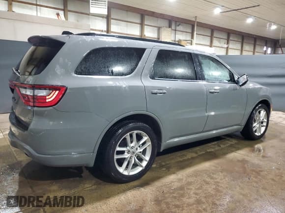 ✅ 2023 Dodge Durango GT Plus • VIN: 1C4RDHDG4PC685467 • Lot: 63186935. Listed on Copart with 34,739 mi. Free auction sales archive from the USA and detailed vehicle history report at DreamBid. Image 3.