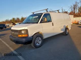 ✅ 2012 Chevrolet Express Cargo • VIN: 1GCWGFCB5C1123975 • Lot: 94299745. Listed on Copart with 120,082 mi. Free auction sales archive from the USA and detailed vehicle history report at DreamBid. Image 1.