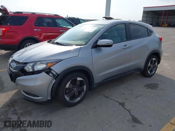 ✅ 2018 Honda HR-V EX • VIN: 3CZRU6H51JG712913 • Лот: 43239479. Опубликован ранее на IAAI с пробегом 63 530 миль. Бесплатный доступ к архиву аукционных продаж из США и подробный отчёт об истории автомобиля на DreamBid. Изображение 2.