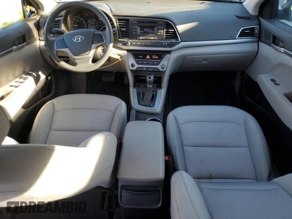 2017 Hyundai Elantra SE with VIN 5NPD74LF7HH089830, listed as a Copart auction lot 85665155 with 85,984 mi miles and Salvage title. Bid and sale history available at DreamBid. Image 8.