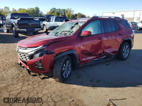 ✅ 2025 Chevrolet Equinox AWD LT • VIN: 3GNAXPEG6SL234767 • Lot: 82307475. Listed on Copart with Not provided. Free auction sales archive from the USA and detailed vehicle history report at DreamBid. Image 1.
