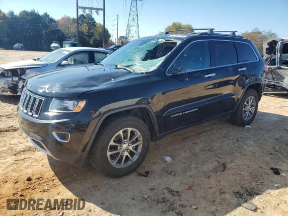 ✅ 2015 Jeep Grand Cherokee Limited • VIN: 1C4RJFBG6FC739382 • Лот: 90302285. Опубликован ранее на Copart с пробегом 116 458 миль. Бесплатный доступ к архиву аукционных продаж из США и подробный отчёт об истории автомобиля на DreamBid. Изображение 1.