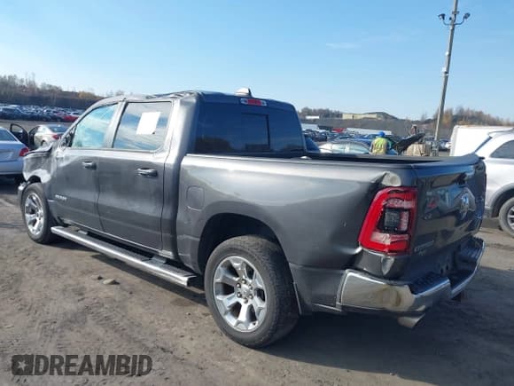 ✅ 2019 Ram 1500 Big Horn • VIN: 1C6SRFFT5KN797328 • Lot: 43603866. Listed on IAAI with 98,364 mi. Free auction sales archive from the USA and detailed vehicle history report at DreamBid. Image 3.