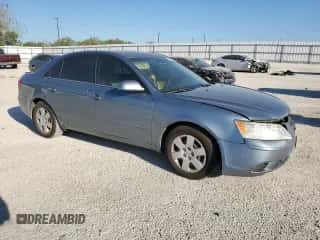 2009 Hyundai Sonata GLS with VIN 5NPET46F19H469372, listed as a Copart auction lot 72396394 with 171,976 mi miles and Salvage title. Bid and sale history available at DreamBid. Image 4.