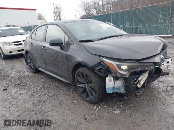 ✅ 2024 Toyota Corolla Hybrid LE • VIN: JTDBDMHE5R3009941 • Lot: 41569284. Listed on IAAI with 13,551 mi. Free auction sales archive from the USA and detailed vehicle history report at DreamBid. Image 1.