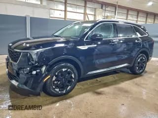 ✅ 2024 Kia Sorento S • VIN: 5XYRLDJC0RG291525 • Lot: 96820845. Listed on Copart with 34,213 mi. Free auction sales archive from the USA and detailed vehicle history report at DreamBid. Image 1.