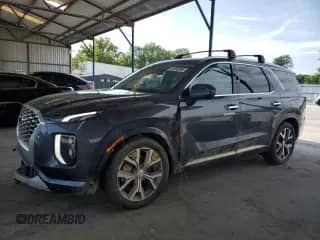 2022 Hyundai Palisade Limited z VIN KM8R54HE9NU408900, wystawiony jako Copart lot #61352885 z przebiegiem 55 046 mil mil oraz Szkoda całkowita • Salvage title. Historia ofert i sprzedaży dostępna na DreamBid. Obrazek 1.