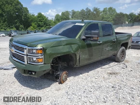 ✅ 2014 Chevrolet Silverado 1500 High Country • VIN: 3GCUKTEC8EG459781 • Лот: 60899535. Опубликован ранее на Copart с пробегом 192 987 миль. Бесплатный доступ к архиву аукционных продаж из США и подробный отчёт об истории автомобиля на DreamBid. Изображение 1.