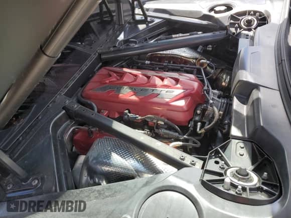 2023 Chevrolet Corvette 2LT with VIN 1G1YB2D44P5113073, listed as a Copart auction lot 77761934 with 9,325 mi miles and Salvage title. Bid and sale history available at DreamBid. Image 11.