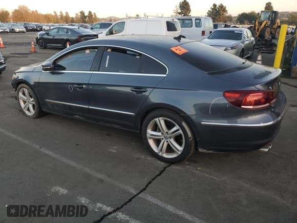 ✅ 2013 Volkswagen CC R-Line • VIN: WVWBP7AN4DE547336 • Lot: 90855275. Listed on Copart with 88,165 mi. Free auction sales archive from the USA and detailed vehicle history report at DreamBid. Image 2.