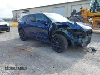 ✅ 2023 Chevrolet Blazer LT • VIN: 3GNKBHR44PS102774 • Lot: 42275169. Listed on IAAI with 63,186 mi. Free auction sales archive from the USA and detailed vehicle history report at DreamBid. Image 1.