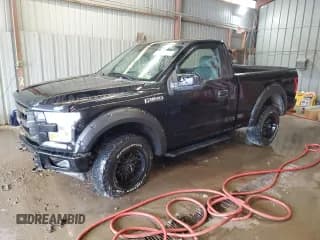 ✅ 2017 Ford F-150 XL • VIN: 1FTMF1EF7HFB31745 • Lot: 56394035. Listed on Copart with 57,001 mi. Free auction sales archive from the USA and detailed vehicle history report at DreamBid. Image 1.