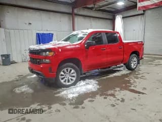 ✅ 2020 Chevrolet Silverado 1500 Custom • VIN: 1GCUYBEFXLZ238778 • Lot: 95132285. Listed on Copart with 40,315 mi. Free auction sales archive from the USA and detailed vehicle history report at DreamBid. Image 1.