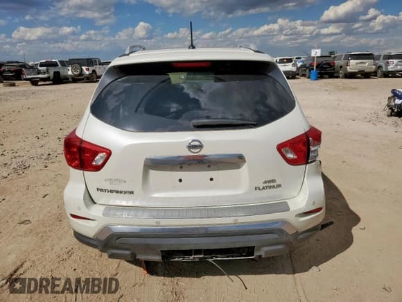 ✅ 2017 Nissan Pathfinder S • VIN: 5N1DR2MM6HC696868 • Лот: 84522575. Опубликован ранее на Copart с пробегом 100 943 миль. Бесплатный доступ к архиву аукционных продаж из США и подробный отчёт об истории автомобиля на DreamBid. Изображение 6.