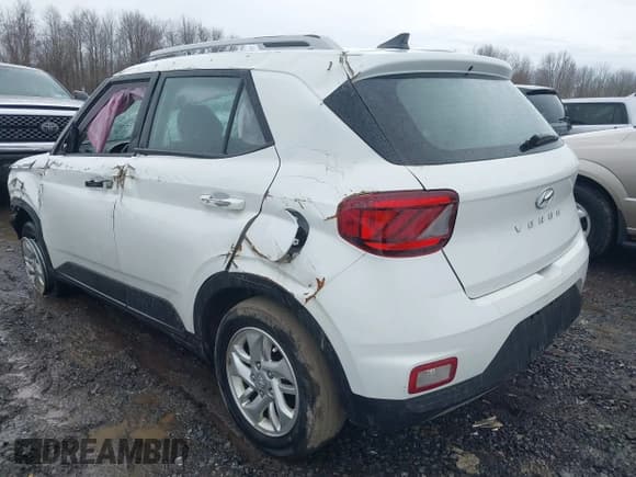 ✅ 2020 Hyundai Venue SEL • VIN: KMHRC8A32LU047674 • Lot: 41678239. Listed on IAAI with 56,061 mi. Free auction sales archive from the USA and detailed vehicle history report at DreamBid. Image 3.