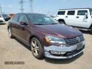 ✅ 2013 Volkswagen Passat SE • VIN: 1VWBN7A34DC096020 • Lot: 65895435. Listed on Copart with 140,478 mi. Free auction sales archive from the USA and detailed vehicle history report at DreamBid. Image 4.